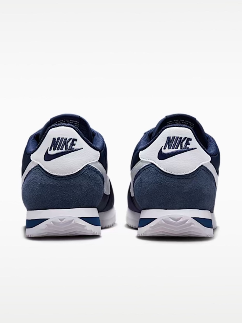 Nike Classic Cortez Navy White Sneaker - Picture 8 of 14
